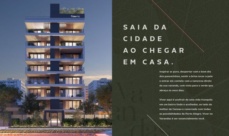 Apartamento na Planta em Canoas – Varandas – 3 dormitórios