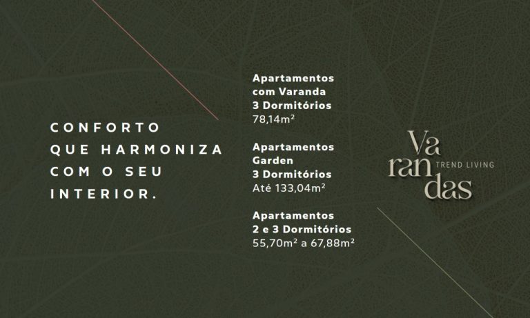 Apartamento na Planta em Canoas – Varandas – 3 dormitórios