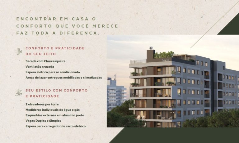 Apartamento na Planta em Canoas – Varandas – 3 dormitórios