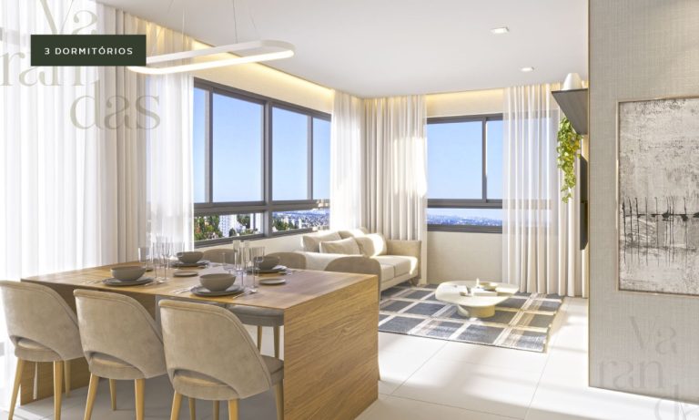 Apartamento na Planta em Canoas – Varandas – 3 dormitórios