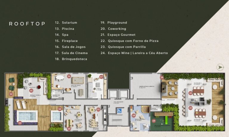 Apartamento na Planta em Canoas – Varandas – 3 dormitórios